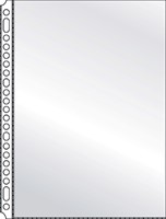 Showtassen A4 23r. 0.08mm glad pp pk/25-2