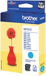 Inktcartridge Brother LC121C cyaan