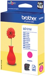 Inktcartridge Brother LC121C cyaan