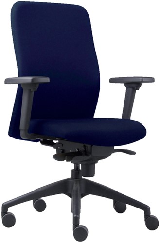 Bureaustoel Euroseats Vigo 002 blauw