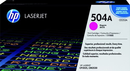 Tonercartridge HPCE253A (504A) 7K magenta