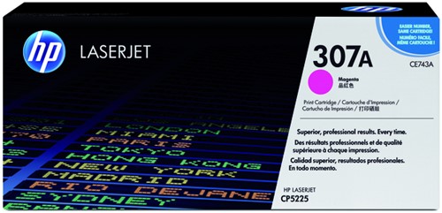 Tonercartridge HPCE743A (307A) 7.3K magenta