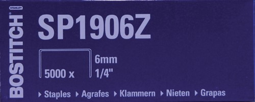 Nietjes Bostitch sp906z ds/5000