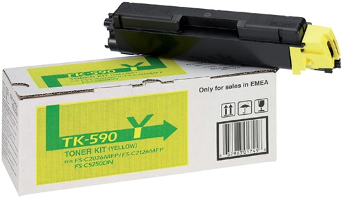 Toner Kyocera TK590 5k geel