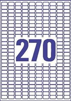 Etiket A4 17,8x 10mm Avery L4730REV-25 afneembaar ds/6750-3