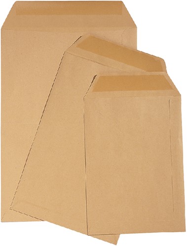 Loonzakjes 114x162mm bruin ds/1000