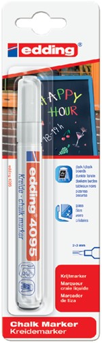 Krijtstift Edding 4095 wit 