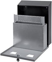 Asbak wand 041015 zwart/grijs-2