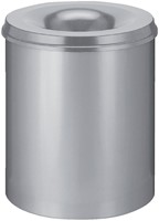 Papierbak + vlamdover Vepa Bins 80 liter grijs -3