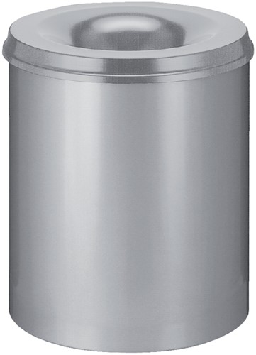 Papierbak + vlamdover Vepa Bins 80 liter grijs -3