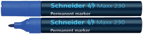 Viltstift Schneider 230 rond 1-3mm blauw