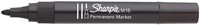 Viltstift Sharpie M15 rond zwart