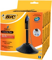 Bic 4-kleuren baliebalpen Pen-Desk
