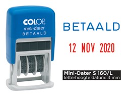 Colop woord-/datumstempel S160