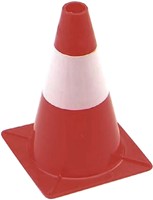 Afbakeningskegel 30cm rood/wit