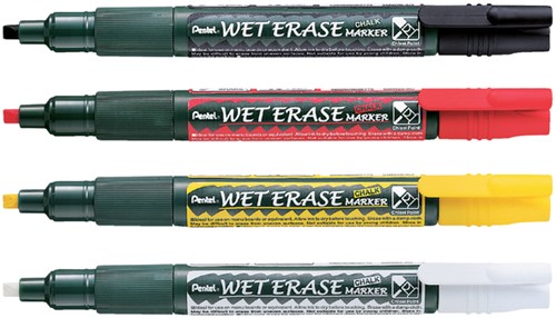 Krijtstift Pentel SMW26-GO geel-2