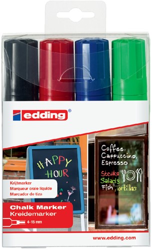 Krijtstift Edding 4090 Window assorti