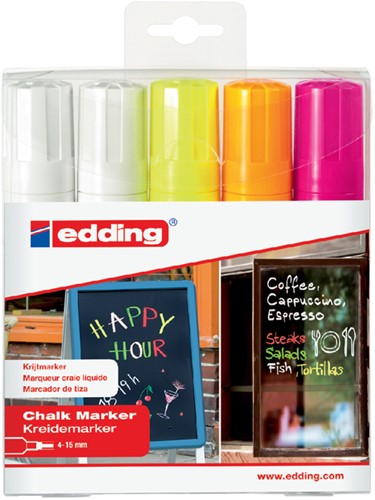 Krijtstift Edding 4090 Window assorti