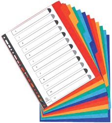 Exacompta tabbladen Glanskarton extra breed