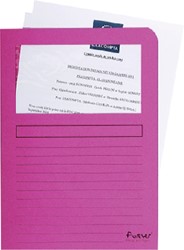 Venstermap Exacompta karton fuchsia ds/100