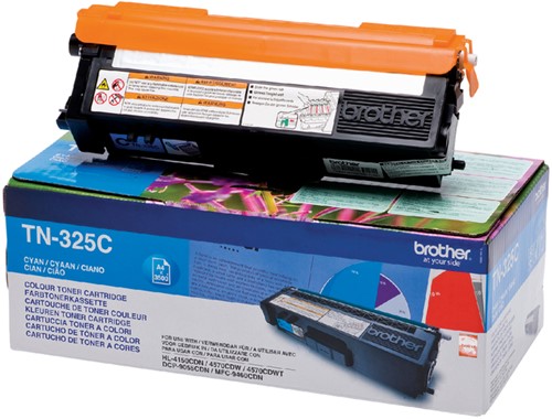 Toner Brother TN-325C 3.5K cyaan