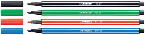 Viltstift STABILO Pen 68/16 licht smaragdgroen-2