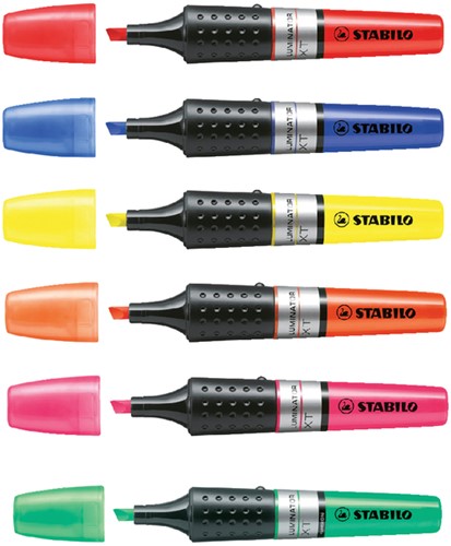 Tekstmarker STABILO Luminator 71/40 rood-2