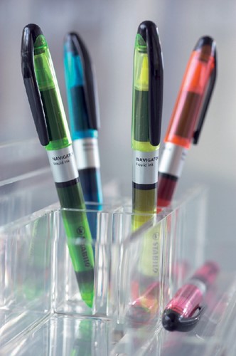 Markeerstift Stabilo Navigator 545/54 oranje-3