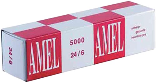Nietjes 24/6 Rapid Amel verkoperd ds/5000
