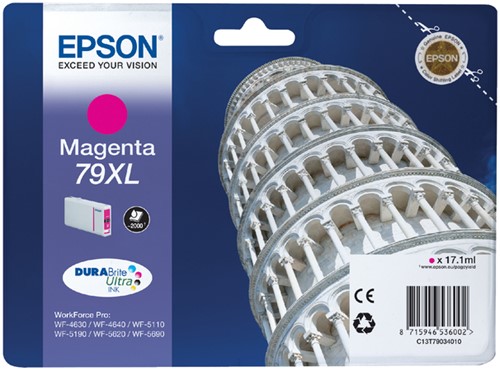 Inktcartridge Epson T7903 79XL magenta