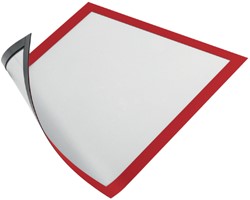 Duraframe Durable A4 magnetisch rood pk/5