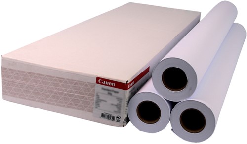 Plotterpapier Canon Standaard 610mmx50m 90gr ds/3
