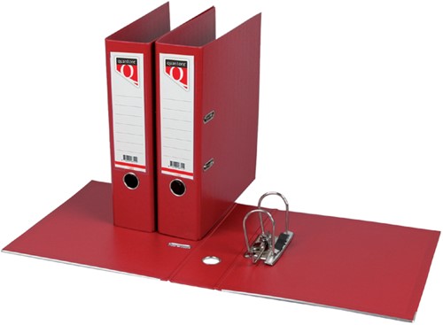 Ordner Quantore A4 80mm donkerrood