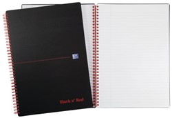 Oxford Black and Red notitieboek