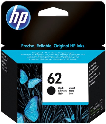 Inktcartridge HP C2P04AE (62) zwart