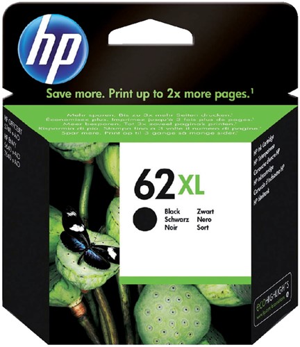 Inktcartridge HP C2P05AE (62XL) zwart 