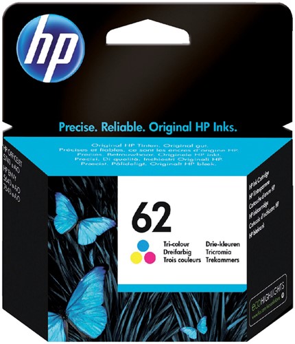 Inktcartridge HP C2P06AE (62) kleur