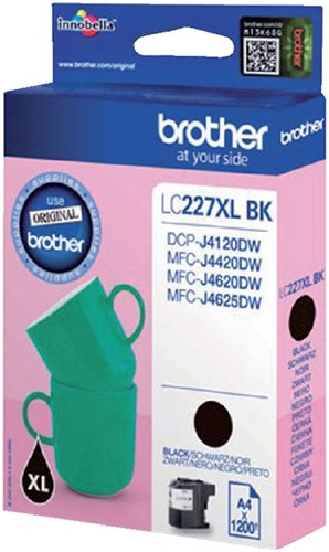 Inktcartridge Brother LC227XL zwart 