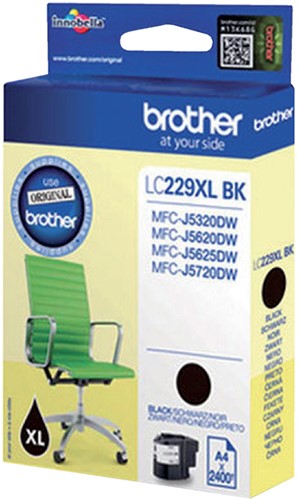Inktcartridge Brother LC229XL zwart