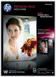 Inkjetpapier HP CR673A A4 300gr PR plus - semi glans 20 vel