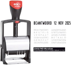 Colop woord-/datumstempel S2000WD