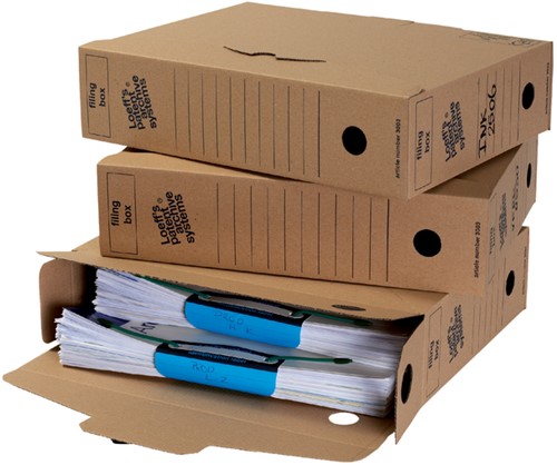 Archiefdoos Loeff 3003 345x250x80mm Filing box folio-2