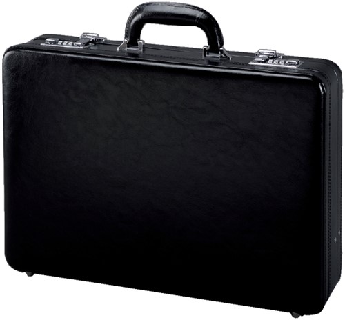 Attachékoffer Rillstab President zwart-2