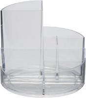 Bureaustandaard Maul 41176 Roundbox 12.5cm transparant