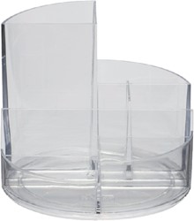 Bureaustandaard Maul 41176 Roundbox 12.5cm transparant