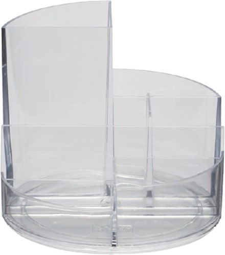 Bureaustandaard Maul 41176 Roundbox 12.5cm transparant