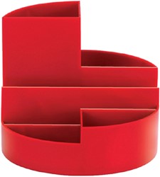 Bureaustandaard Maul 41176 Roundbox 12.5cm rood