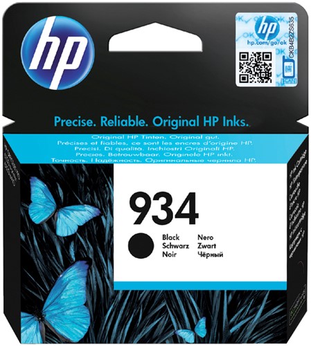 Inktcartridge HP C2P19AE (934) zwart