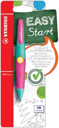 Vulpotlood STABILO Easyergo 1.4mm linkshandig turquoise/neon roze blister