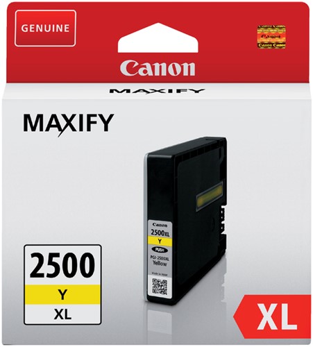 Inktcartridge Canon PGI-2500XL HC geel